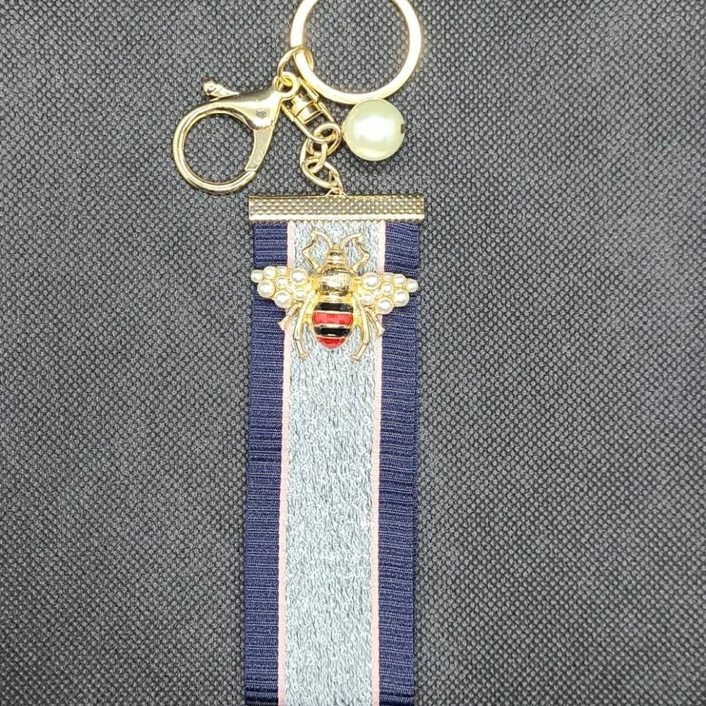 Wassp Matching earrings and keyfob